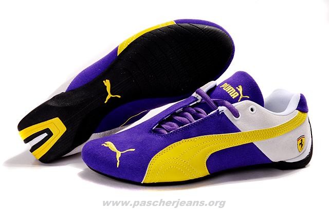 chaussure puma violet