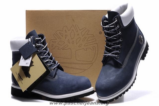 timberland bleu marine