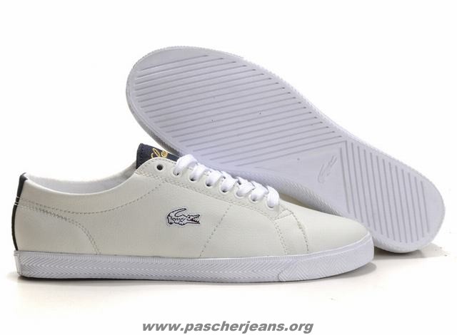 lacoste chaussure bleu