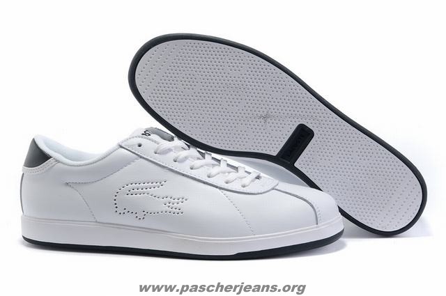 lacoste chaussure bleu